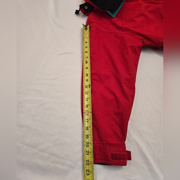 Vintage 90s Eddie Bauer Mens Teal Gore-Tex medium Rain Coat Jacket‎ Windbreaker - Picture 16 of 16